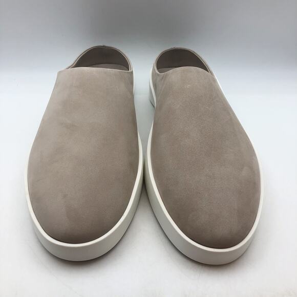 Wolf & Shepherd Cruise Mule Slip On Shoes MENS 11 WOMENS 12.5 Gray Leather NIB main image 6